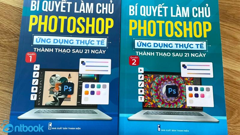 Bộ 2 cuốn sách PhotoShop từ cơ bản đến nâng cao