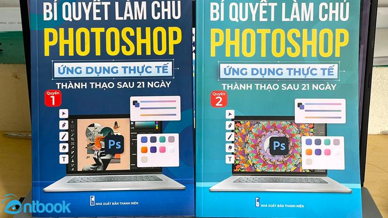 Bộ 2 cuốn sách PhotoShop từ cơ bản đến nâng cao