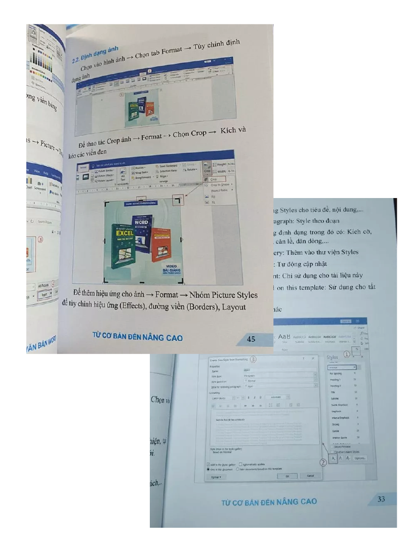 Combo 2 Cuốn Sách Word – Excel Tặng Kèm Video Hướng Dẫn