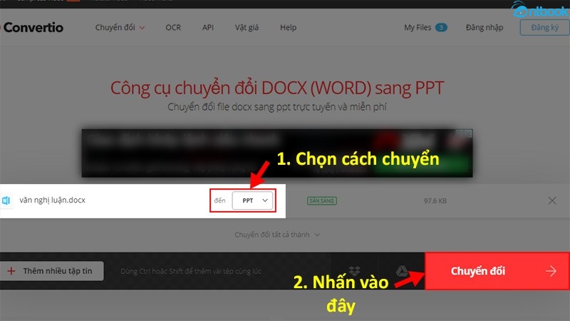 cách chuyển từ word sang powerpoint