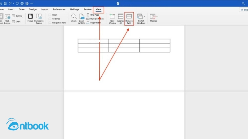 Cách cố định table trong Word