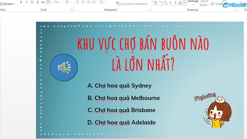 cách làm đồng hồ đếm ngược trong powerpoint