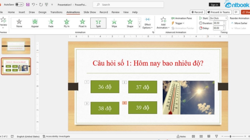 cách làm trò chơi trả lời câu hỏi trên powerpoint