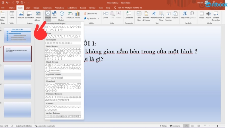 cách làm trò chơi trả lời câu hỏi trên powerpoint