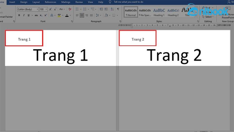 Ngắt header, footer trong Word dễ dàng