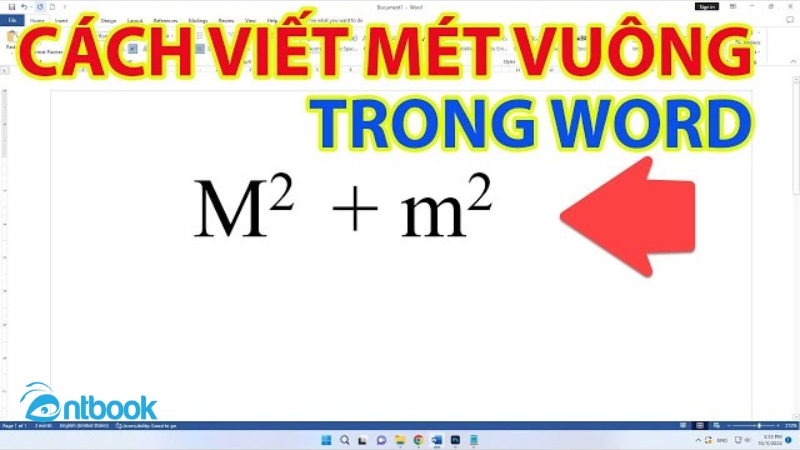 Khi nào nên sử dụng m2 trong Word