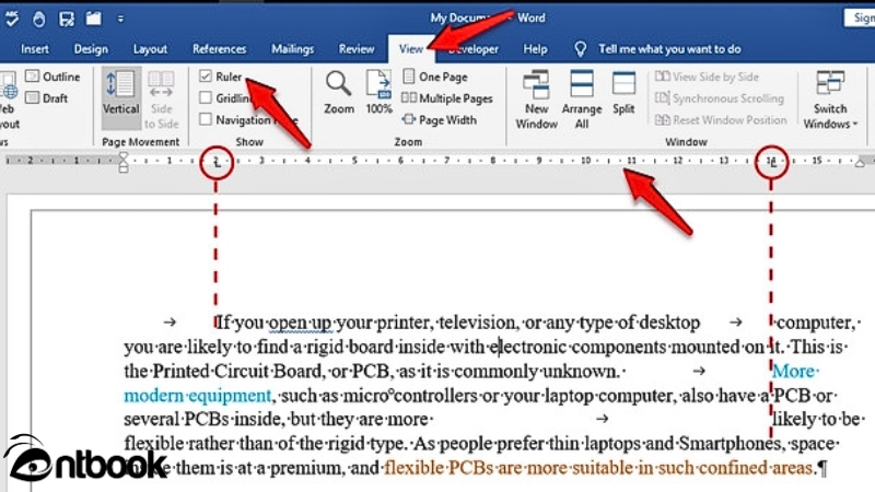 Cách bỏ Tab trong Word