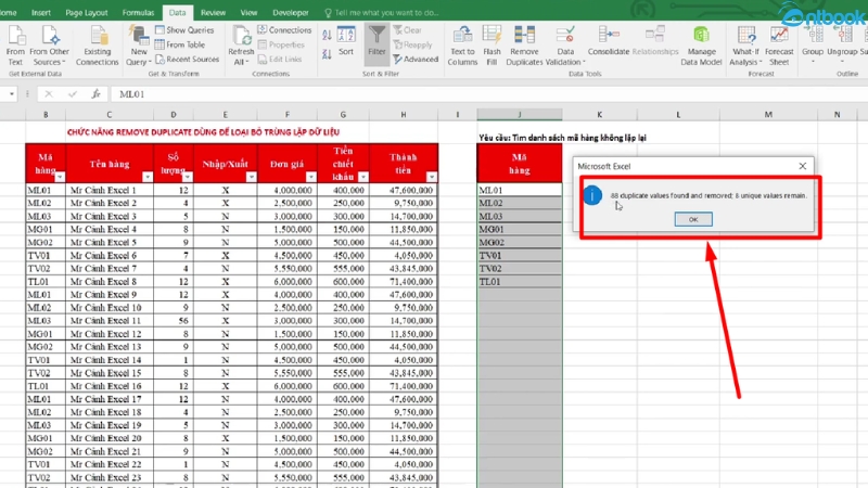 hàm rank trong excel