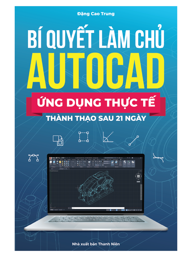 Sách Autocad Cơ Bản Cho Người Mới Bắt Đầu Có Ứng Dụng