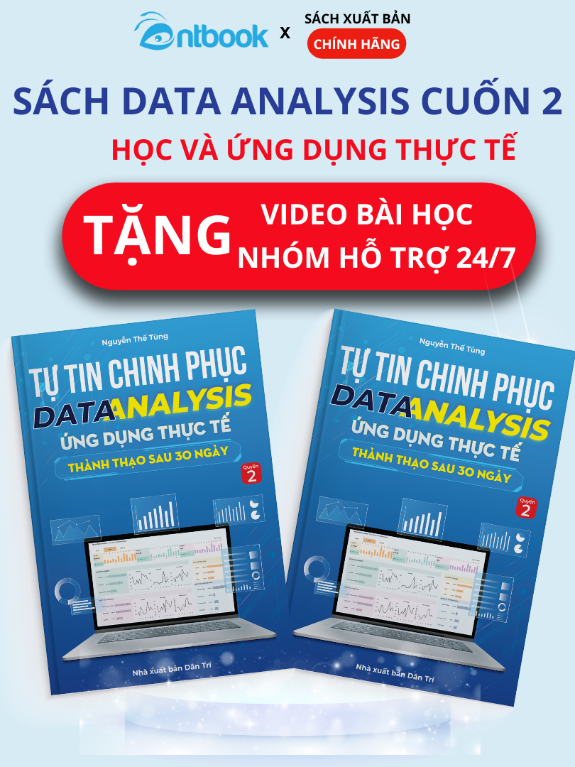 Sách Data Analysis Ứng Dụng Thực Tế Cuốn 2