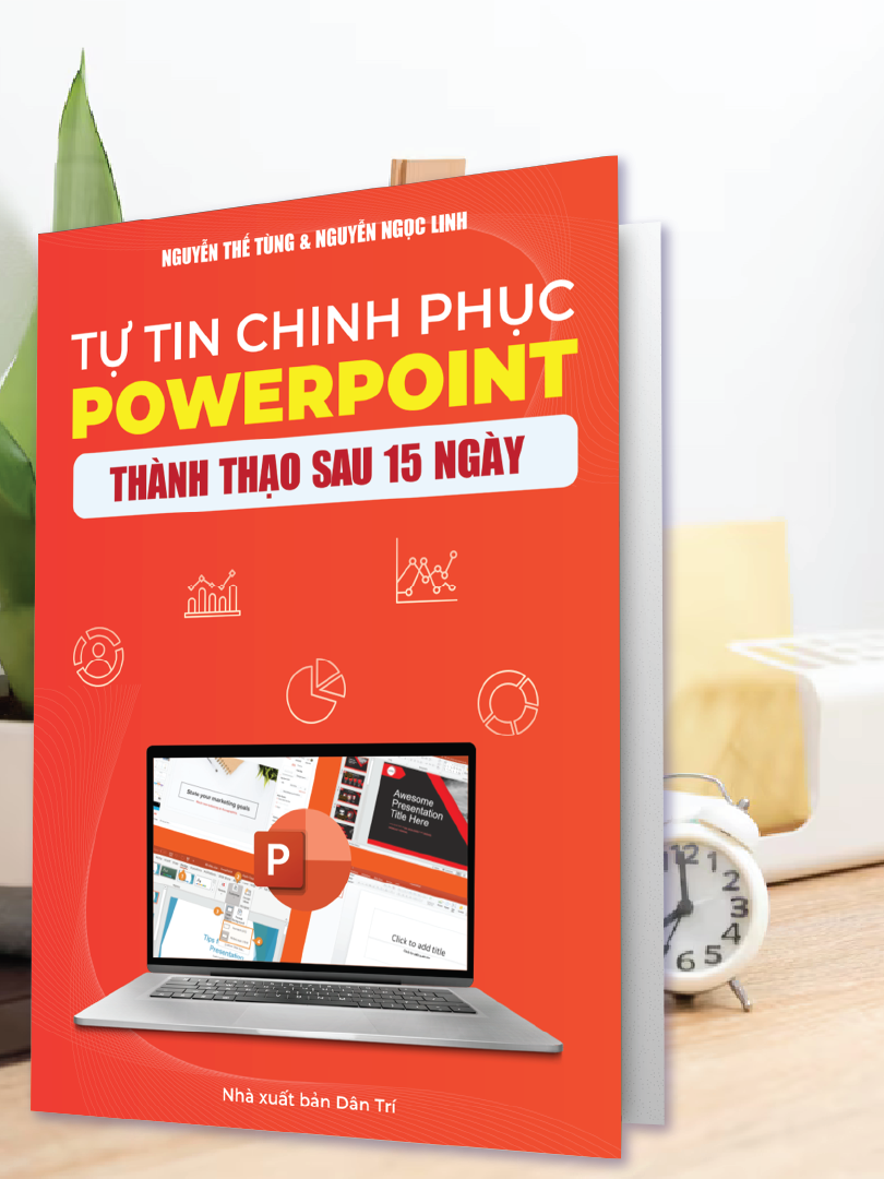 Sách Powerpoint Tin Học Văn Phòng Tặng Kèm Video Hướng Dẫn