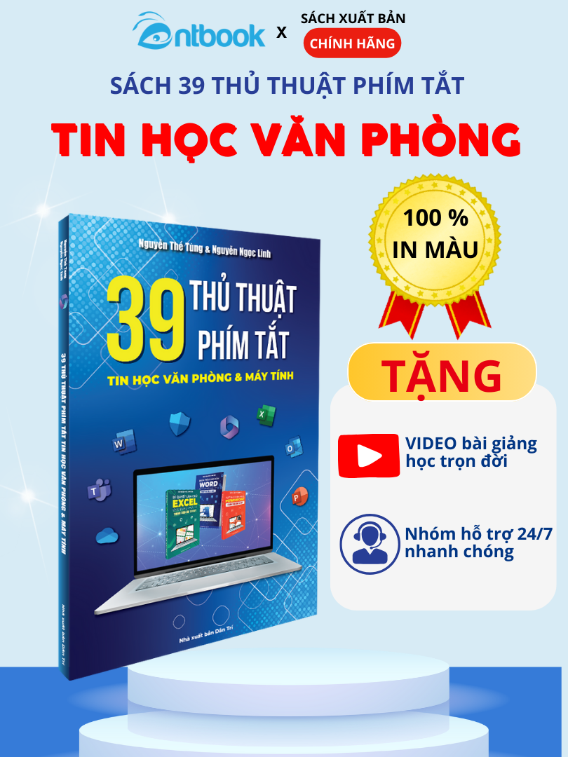 Sách Thủ Thuật Tin Học Văn Phòng X3 Hiệu Suất