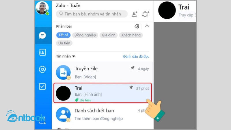 cách gửi powerpoint qua zalo trên máy tính