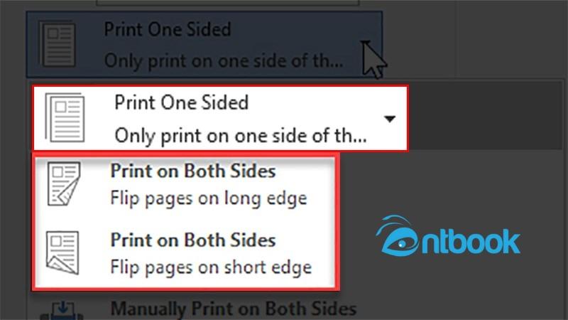 Cách in 2 mặt trong word