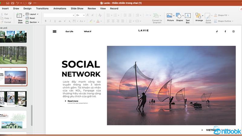 Cách làm mờ ảnh trong Powerpoint