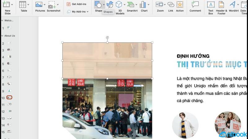 Cách làm mờ ảnh trong Powerpoint