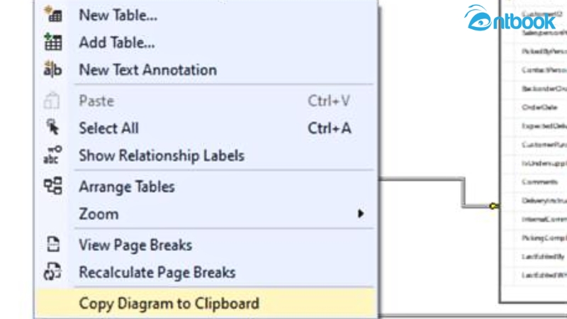 cách mở diagram trong sql server