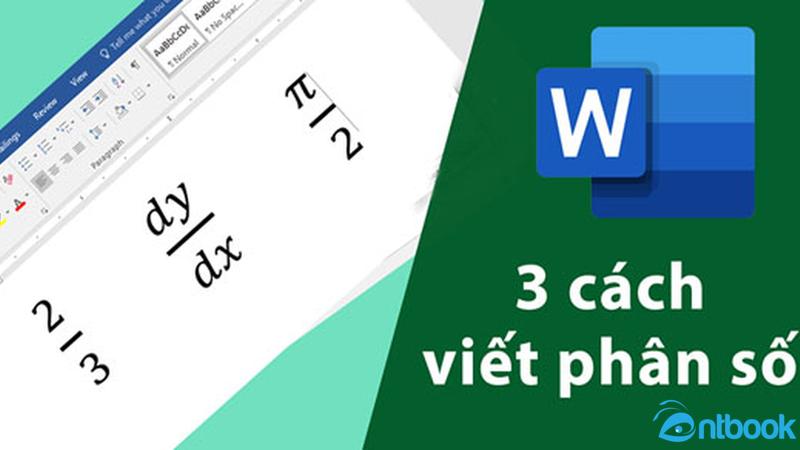 Cách viết phân số trong word