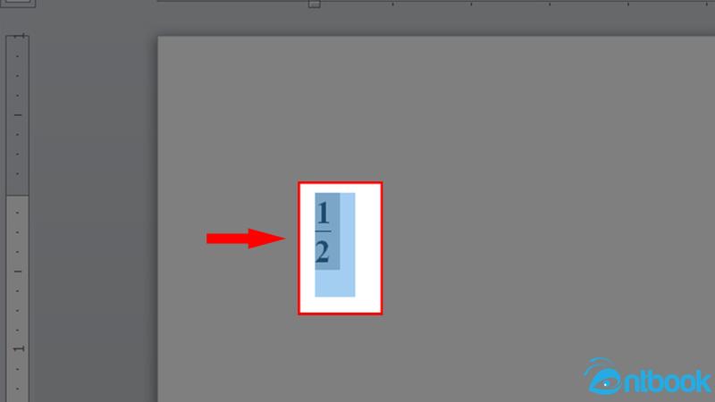 Cách viết phân số trong word