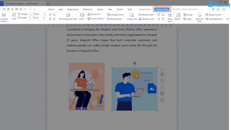 cách xóa nền ảnh trong powerpoint