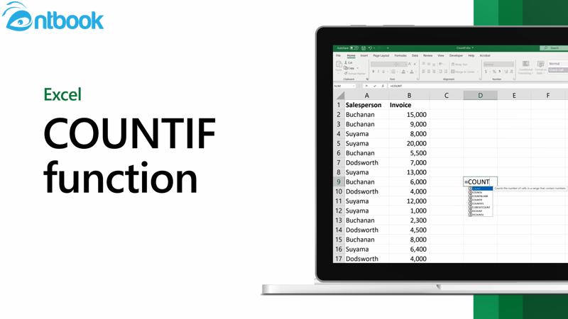 Hàm Countif trong Excel