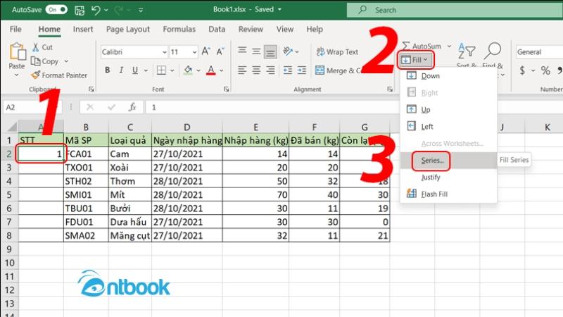 Hàm đánh số thứ tự trong Excel