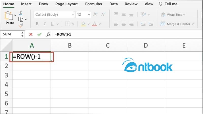 Hàm đánh số thứ tự trong Excel