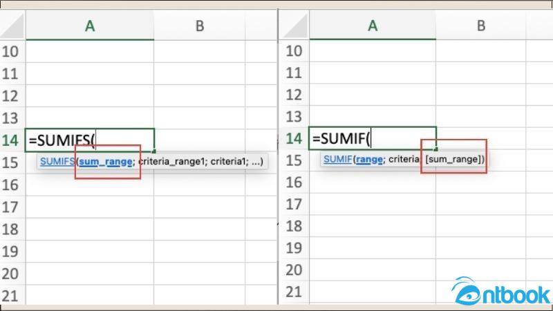 Hàm Sumifs trong Excel