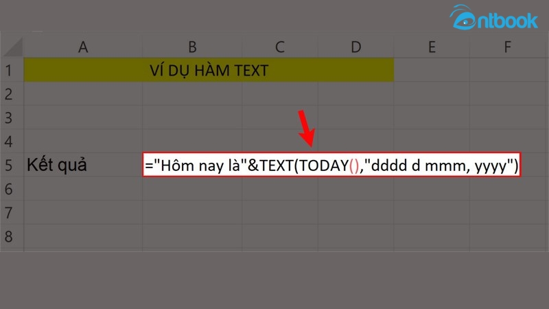 Hàm Text trong Excel