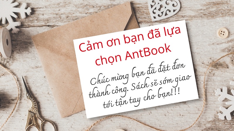 AntBook cảm ơn