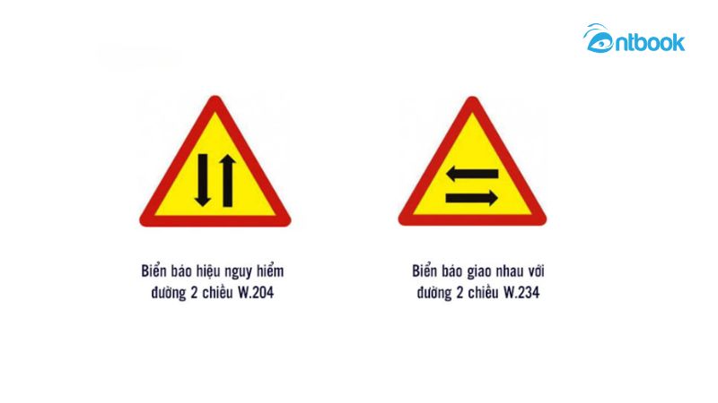 Biển báo đường 2 chiều