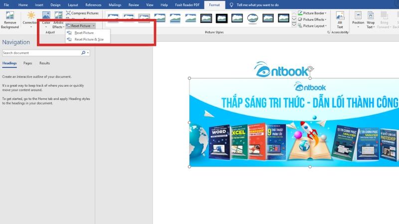 Cách cắt ảnh trong Word