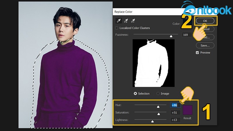 cách đổ bóng trong Photoshop