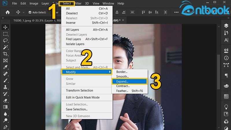 cách đổ bóng trong Photoshop