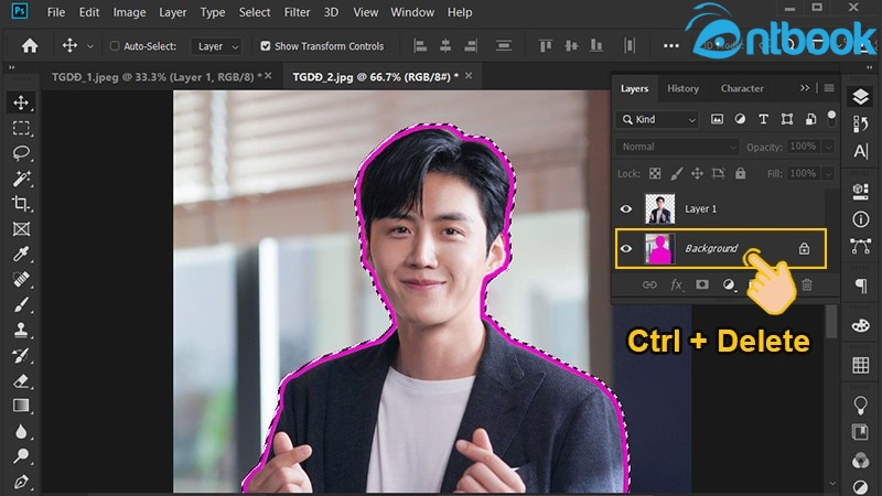cách đổ bóng trong Photoshop