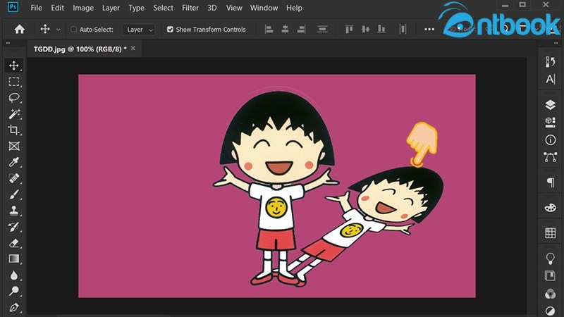 cách đổ bóng trong Photoshop