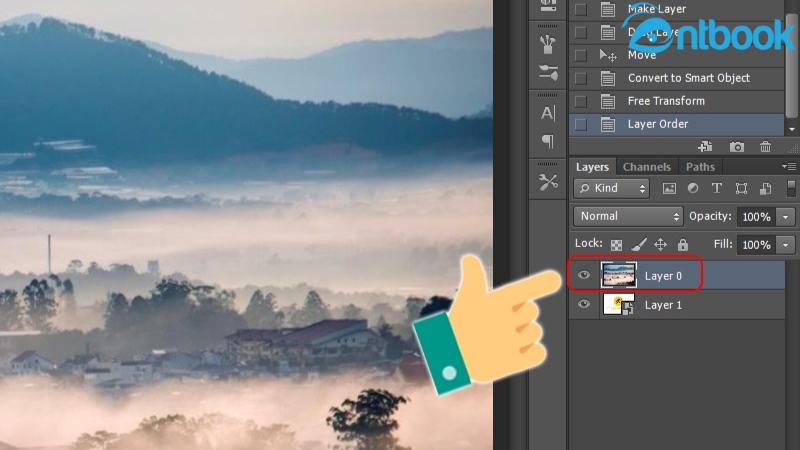 Cách đổ màu trong Photoshop