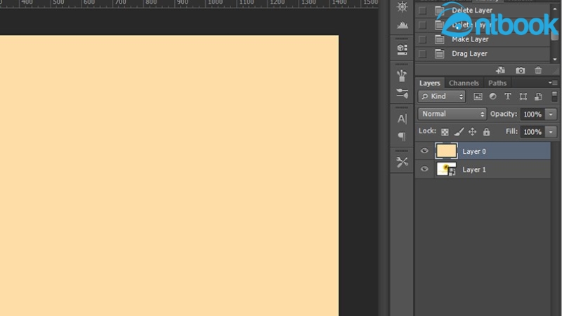 Cách đổ màu trong Photoshop