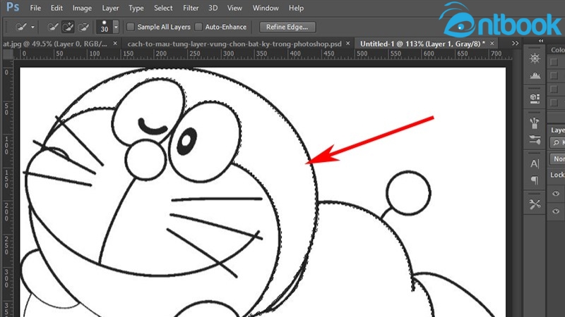 Cách đổ màu trong Photoshop