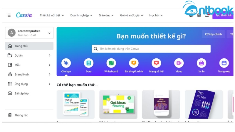 Cách làm Powerpoint trên Canva