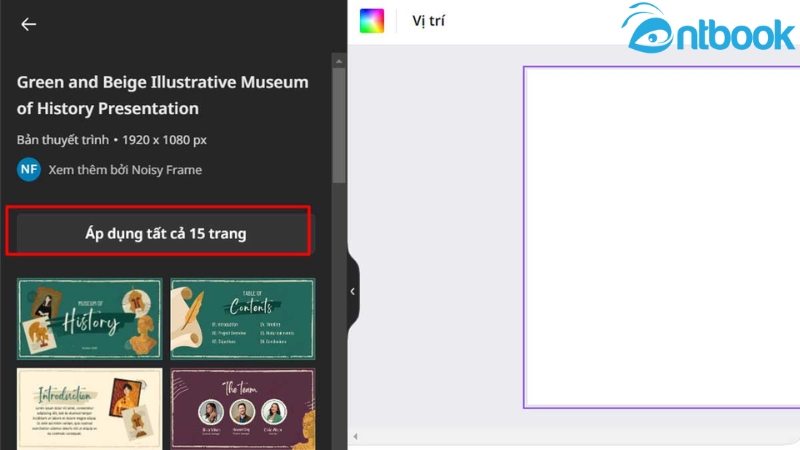 Cách làm Powerpoint trên Canva