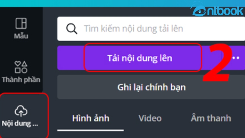 cách cắt ảnh trên canva