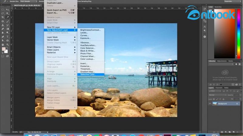 Cách chỉnh màu trong Photoshop