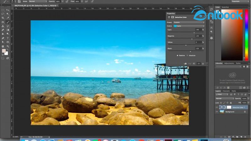 Cách chỉnh màu trong Photoshop