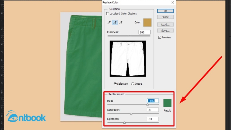 Cách đổi màu trong Photoshop