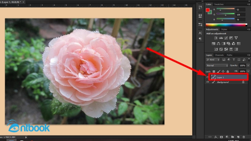 Cách đổi màu trong Photoshop