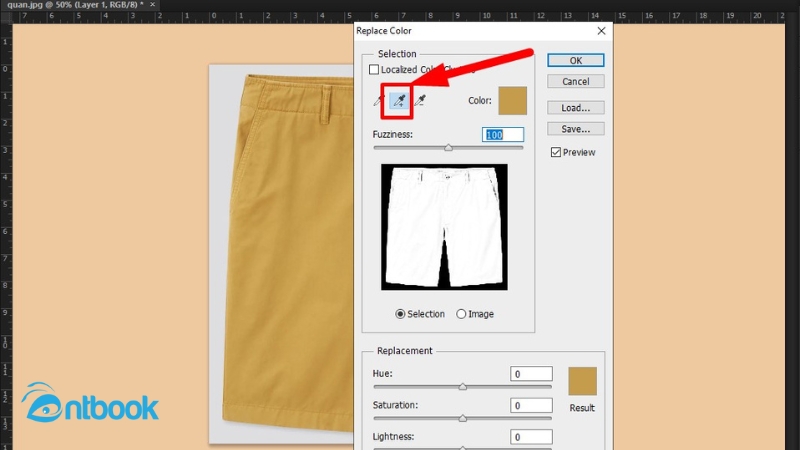 Cách đổi màu trong Photoshop