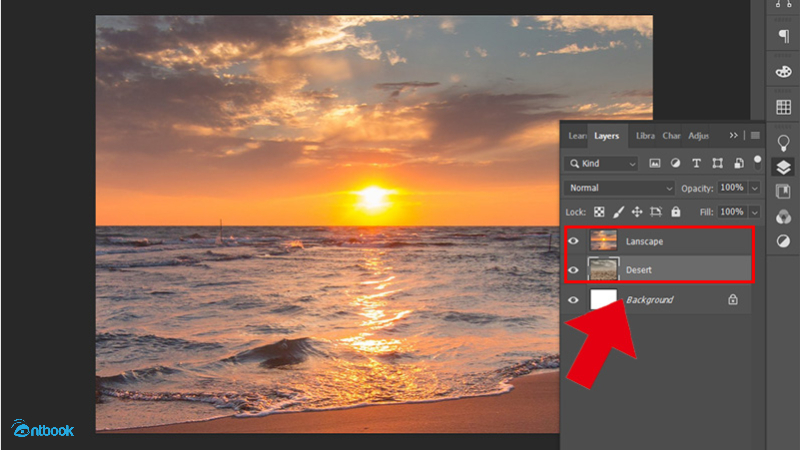 cách ghép ảnh trong Photoshop