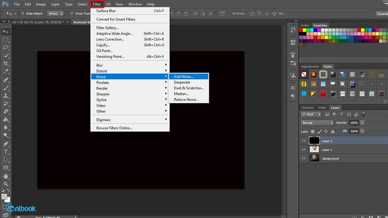 cách làm mịn da trong Photoshop