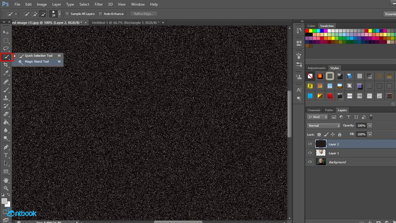 cách làm mịn da trong Photoshop
